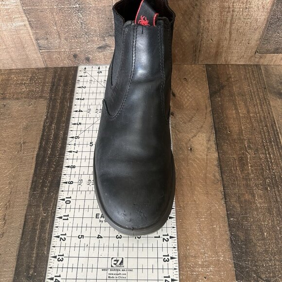 Redback Soft Toe Black Slip On Work Boots Mens US 11 - Picture 7 of 12